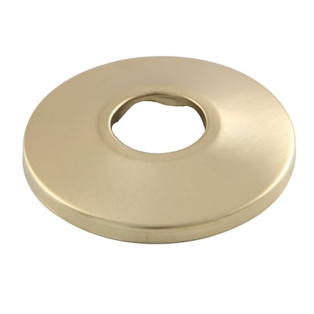 FL487 Made To Match 1/2 FIP Brass Flange, Brushed Brass